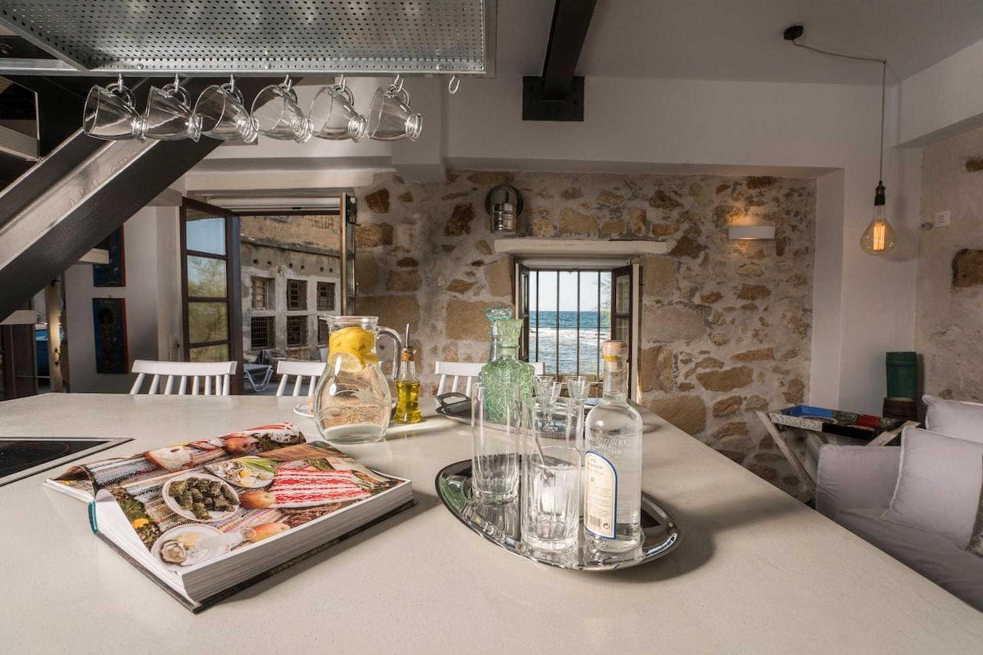 Villa Kito- Transformed House On The Water'S Edge Chania  Exterior foto