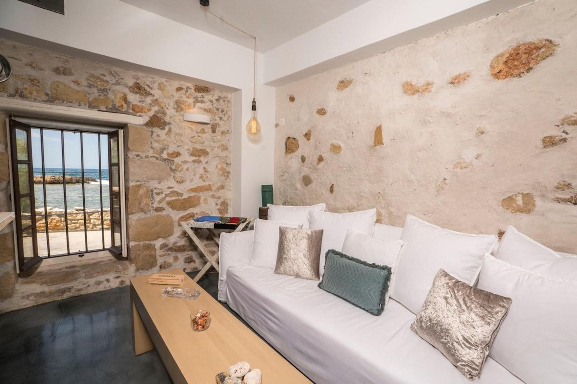 Villa Kito- Transformed House On The Water'S Edge Chania  Exterior foto