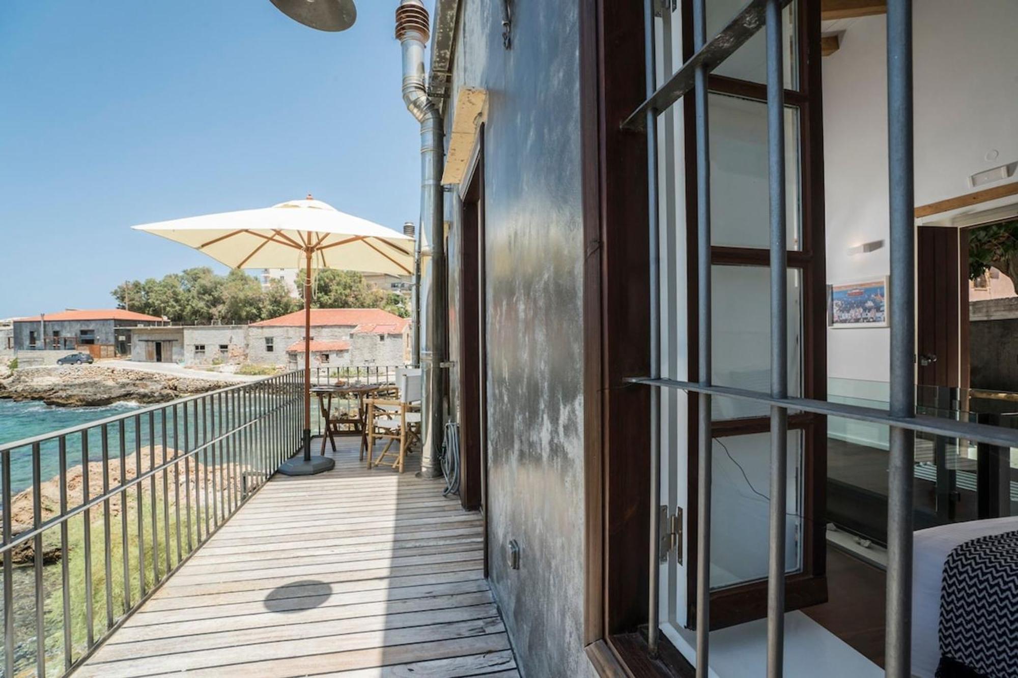 Villa Kito- Transformed House On The Water'S Edge Chania  Exterior foto